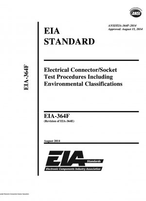 Процедуры испытаний электрических разъемов/розеток, включая классификацию по воздействию на окружающую среду