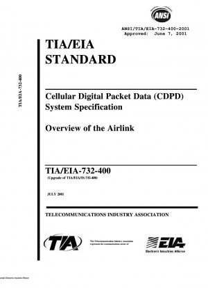 Обзор технических характеристик системы сотовой цифровой пакетной передачи данных (CDPD) Airlink