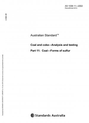 Анализ угля и кокса и определение состава угольной серы