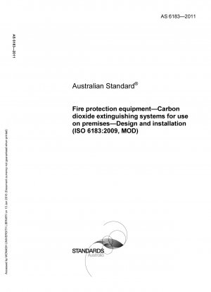 Проектирование и монтаж систем углекислотного пожаротушения для внутреннего применения в противопожарном оборудовании (ИСО 6183:2009 МОД)