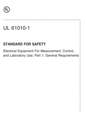 Требования безопасности к электрооборудованию для измерений, контроля и лабораторного применения. Часть 1. Общие требования.