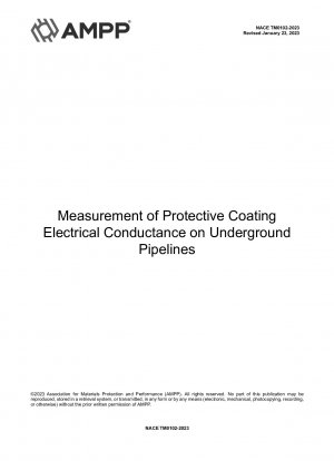 Измерение электропроводности защитного покрытия на подземных трубопроводах