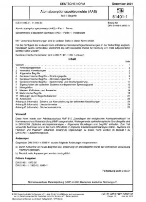Атомно-абсорбционная спектрометрия (ААС). Часть 1: Термины