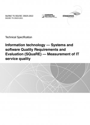 Информационные технологии. Требования и оценка качества систем и программного обеспечения (SQuaRE). Измерение качества ИТ-услуг.