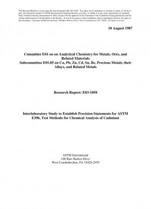 E0397-Стандартные методы химического анализа кадмия
