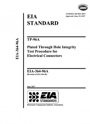 TP-96A Процедура проверки целостности сквозных отверстий для электрических разъемов