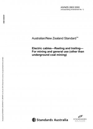 Электрические кабели - намотка и протяжка для горнодобывающей промышленности и общего использования (кроме подземной добычи угля)