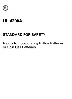 Стандарт безопасности для продуктов, включающих батарейки-таблетки или батарейки типа «таблетка»