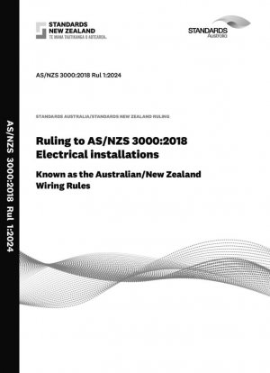 Решение 1 к AS/NZS 3000:2018 - Электрические установки - Известно как Австралийские/Новозеландские правила монтажа проводки