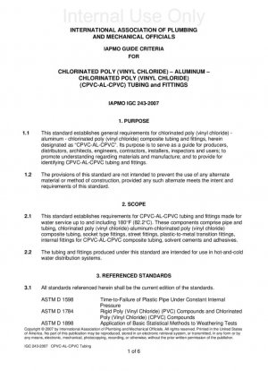 Композитные трубки CPVC-AL-CPVC