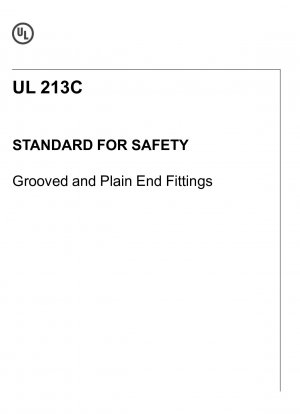 Стандарт UL по безопасности для фитингов с рифлеными и гладкими концами