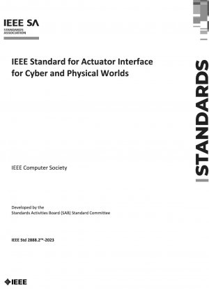 Стандарт IEEE для интерфейса привода для кибер- и физического мира