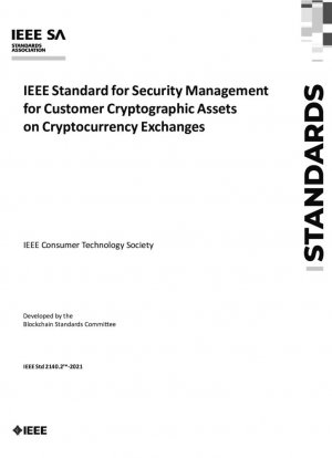 Стандарт IEEE по управлению безопасностью криптографических активов клиентов на криптовалютных биржах
